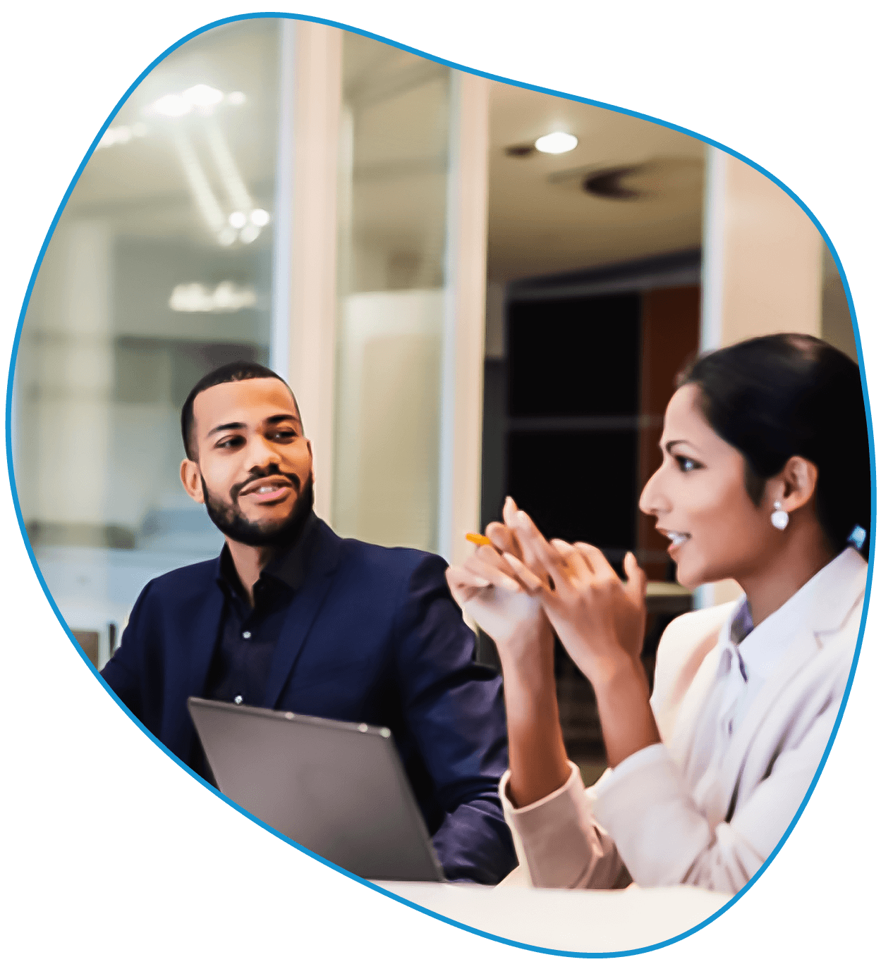 We team up with brokers,
